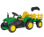 12v R/C Ride on John Deere Battery Power Pulled Tractor & Trailer