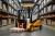 Kids 12v Ride On 360 Spin Fork Lift Truck & Remote