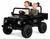 Kids Official 2 Seat Black Land Rover Defender 4WD Ride on Car