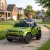 12V Green Official Land Rover Defender 90 Convertible Ride-on Car