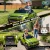 12V Green Official Land Rover Defender 90 Convertible Ride-on Car
