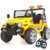 12v Yellow Two Seater Off Road Kids Electric Jeep