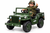 Luxury Army Green Kids 12v RETRO USA Military Ride-on Truck