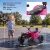 Girls 2 Seat 24v Super-Suspension Off-Road Ride on Pink Quad