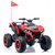 Red 24v Top Spec 4WD Sit-On Battery Powered Quad Bike