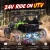 UTV-Go Black Maverick 24v 2-Seater Ride-on Monster Buggy