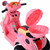 Kids Pink Mini Mod Cute 6v Ride On Moped Tricycle with Storage