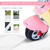 Kids Pink Mini Mod Cute 6v Ride On Moped Tricycle with Storage