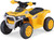 Toddlers Official CAT Yellow Small Ride-on Quad Bike