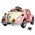 12v VW Beetle Style Pink Retro Ride On Kids Car