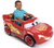 Kids Rust-Eze Ride-in Disney Lightning McQueen 6v Ride On Car