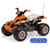 Kids Sporty Off Road Style 12v Orange Quad Ride On