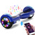 BLUE 36v Teenagers Stand-on Electric Hoverboard Bluetooth Speakers