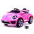 12v New Beetle Style Pink Ride On Car with Bluetooth Remote