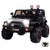 Kids 2 Seat Black Explorer 12v Large Ride On Jeep