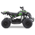 green Kids 36v Outback Kids ATV Off Road Quad Bike with Lights