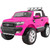 Pink 24v Two Seat 2023 Ford Ranger with EVA & 4WD RideOn Pink up