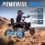 2 Seat 24v Super-Suspension Black Off-Road Ride on Quad Bike