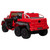 Kids 6 Wheel Official Mercedes G63 Red Ride On 12v Jeep