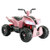 Kids Pink 12v Sports Ride On Suspension Quad Bike