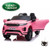 Girls Pink 12V Official 2 Seat Range Rover Evoque Ride On Car