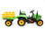 12v Childs Green Sit on Battery Operated Tractor & Trailer