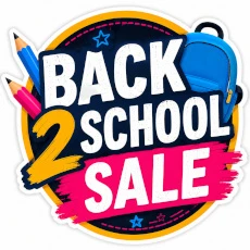 BACK 2 SCHOOL SALE NOW ON