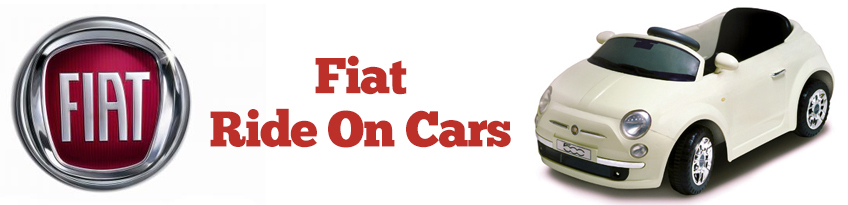 Fiat Electric Ride-On Cars