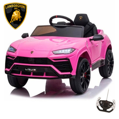 Official Pink Lamborghini Urus 12V Ride in Battery Jeep SUV Car - Kids ...