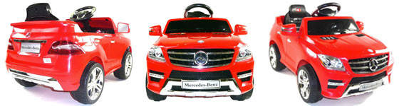 Kids-6v-Red-Mercedes-ML350-Ride-On