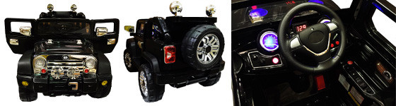 Kids-Black-12v-Ride-On-Jeep-with-MP3