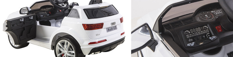 Kids-White-12v-Q7-Audi-Ride-On