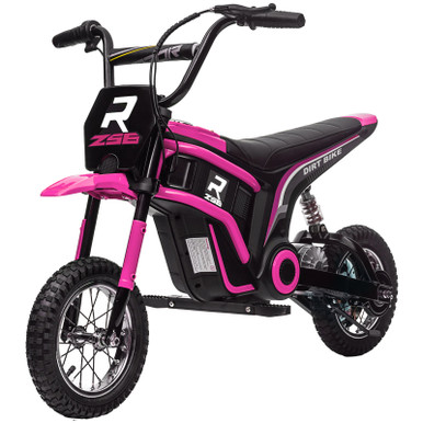 Girls Pink 24v 350W RZ56 Ride-on Kids Motorized Dirt Motorbike - Kids ...
