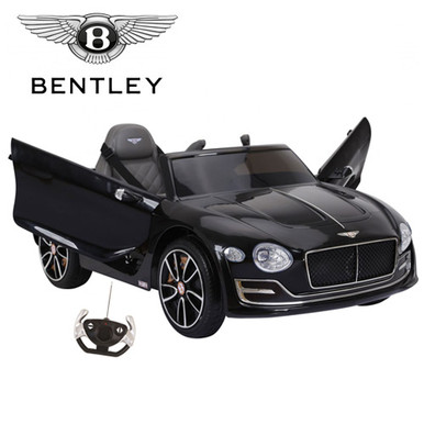 Official Black 12v Bentley EXP-12 Electric Ride On Kids Car Kids