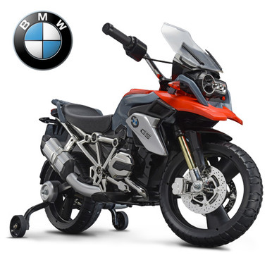 Official BMW 1200GS 12v Kids Ride On Motorbike Lights Sounds