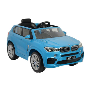 Kids Blue Licensed BMW X5 12v Ride-in Motorized SUV - Kids