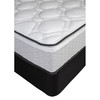 SleepMaker Lifestyle Boston Plush Mattress & Base - Queen