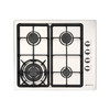 Parmco 600mm Stainless Steel 4 Burner Gas Hob