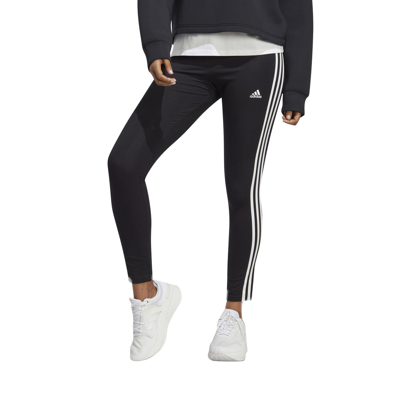 adidas Womens High Rise Full Length Leggings Plus - JCPenney