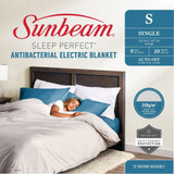 Sunbeam Sleep Perfect Antibacterial Electric Blanket - Single
