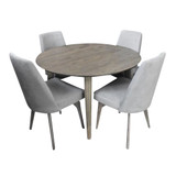 Christchurch 1200 Round Dining Table with 4 Chair