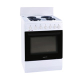 Parmco 600mm Freestanding Stove 4 Function White Plate
