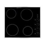 Parmco 600mm Ceramic, Stainless Steel Frame Hob