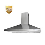 Parmco 900mm Lifestyle  LED Canopy Stainless Steel
