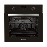 Parmco 600mm 76L Oven, 8 Function - Black