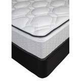 SleepMaker Lifestyle Boston Plush Mattress & Base - King Single