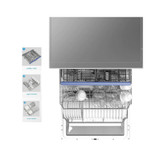 Midea Smart Dishwasher with Wi-Fi 15 Place Setting