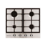 Parmco 600mm Stainless 4 Burner Gas Hob