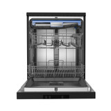Parmco 60cm Freestanding LED Black Dishwasher