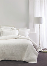 Savona Chantel Bedspread Set White